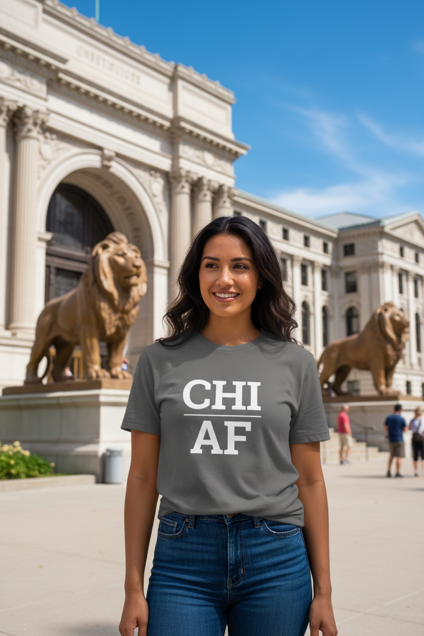 CHI_AF charcoal shirt at the Art Institute of Chicago, Chicago IL